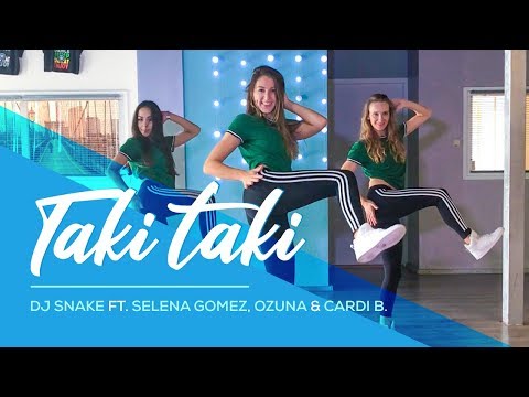 Taki Taki - DJ Snake ft. Selena Gomez, Ozuna, Cardi B - Easy Dance Video - Choreography #Takitaki