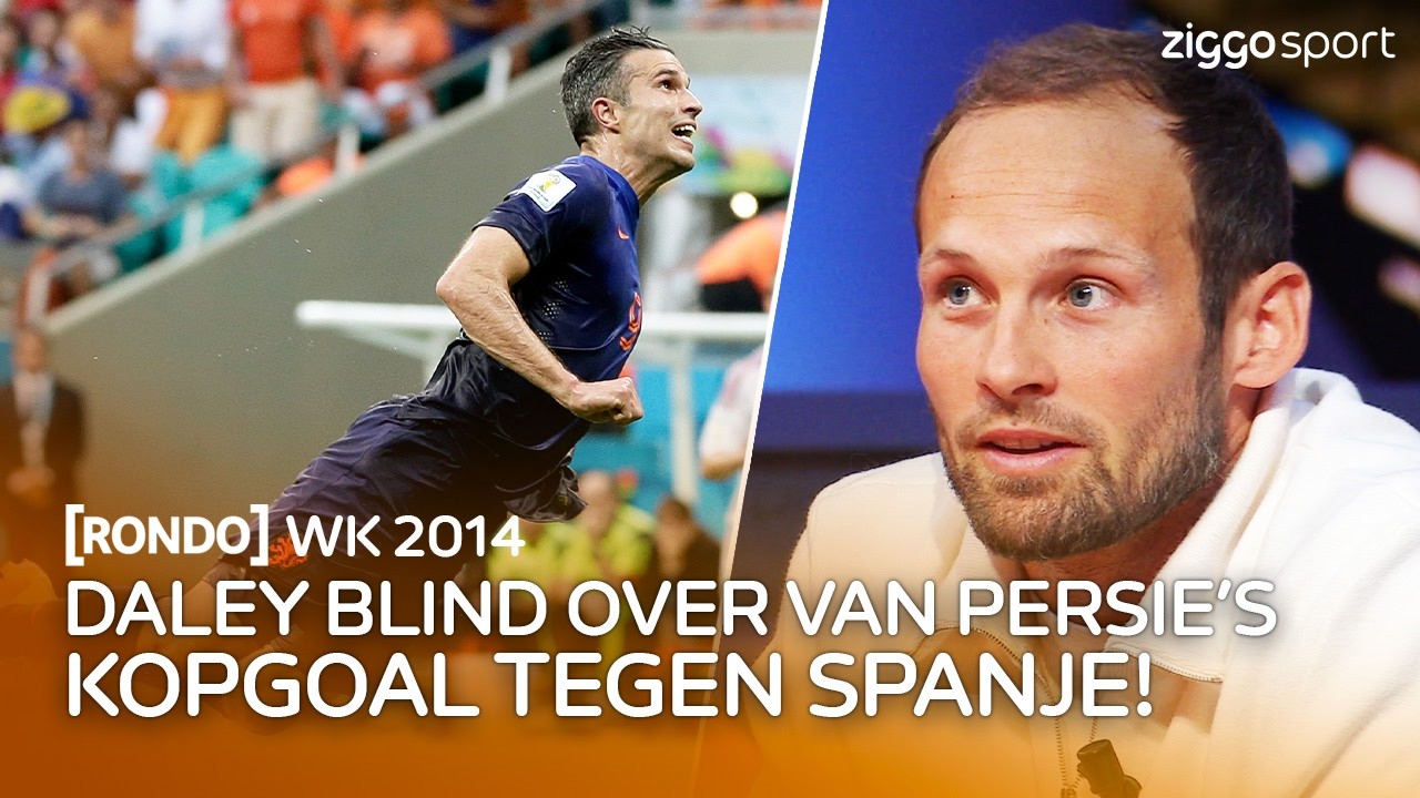 Blind: "Ik wist dat Van Persie die loopactie zou maken toen ik de bal daar had" | Rondo: WK 2014