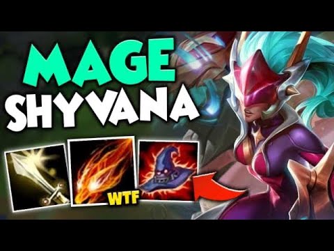 ONE E DOES HOW MUCH DAMAGE?! FULL AP SHYVANA SPITS LEGIT NUKES - League of Legends