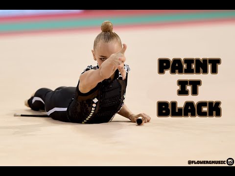 # 351 | Paint It Black {Wednesday}- music rhythmic gymnastics
