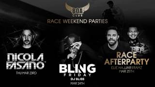 RACE WEEKEND PARTIES