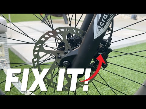 How to Adjust Your eBike Disc Brakes in 2 Minutes!