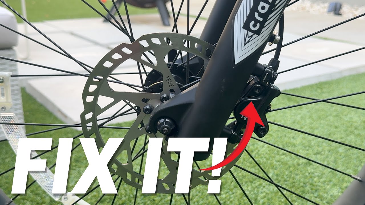 Adjust E-Bike Disc Brakes in 2 Minutes