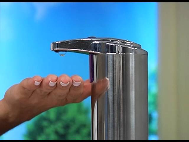 Vídeo relacionado con AIKE SensePro Dispensador de jabón automático, Recargable USB-C, Acero Inoxidable Negro Mate 380ml para Jabón Líquido