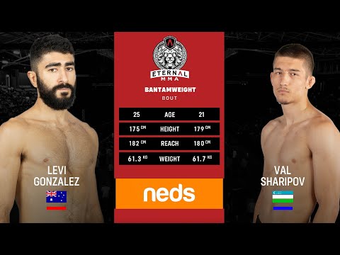 ETERNAL MMA 64 - Levi Gonzelz VS Val Sharipov - MMA FIGHT VIDEO