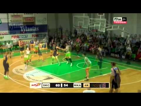 Juozas Petkus in 2014 MKL final game