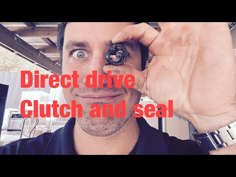 How to fix a Whirlpool direct drive not spinning fast and leaking. clutch 285785 and seal 91939.