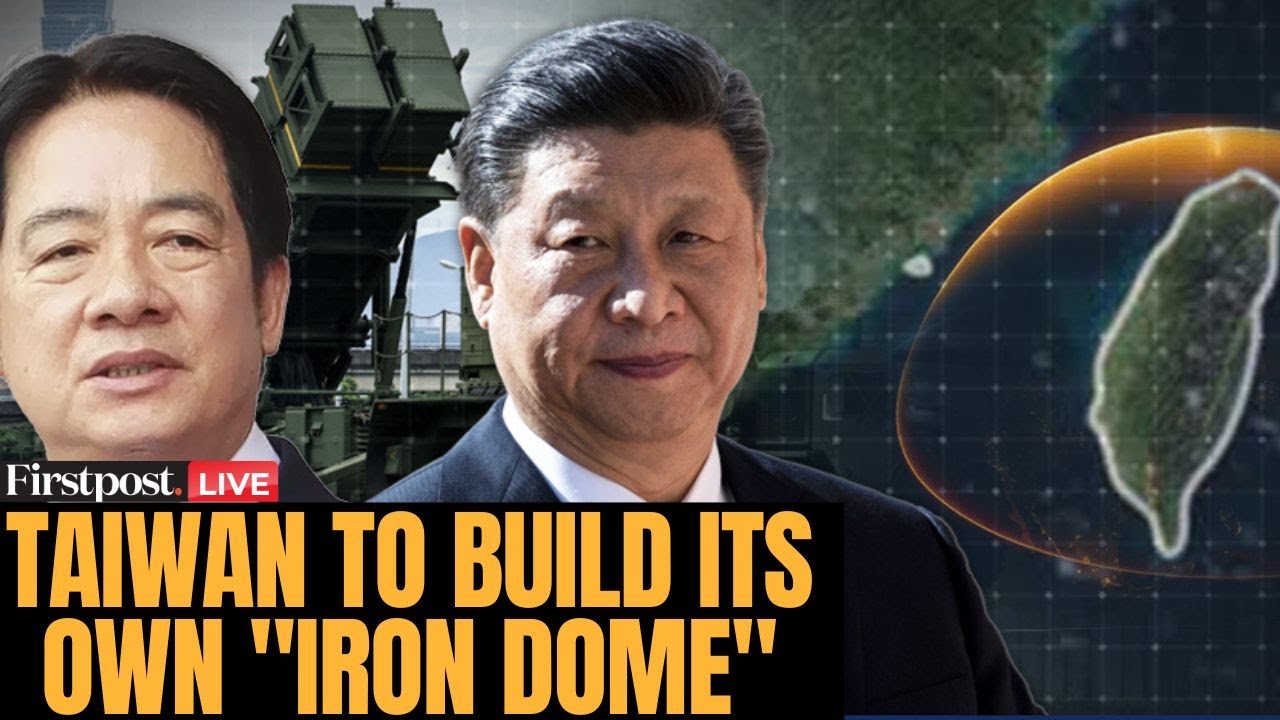 LIVE: Taiwan Launches ‘T-Dome’ Air Defence Amid China Threat | Vantage on Firstpost | N18G