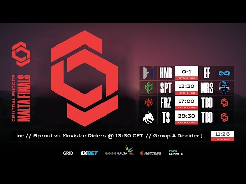 Sprout vs Movistar Riders 🔹 CCT Central Europe – Group Stage 🏆 Malta Finals- csgo live