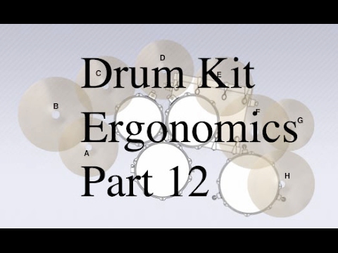 Drum Kit Ergonomics Explained Pt. 12 - Floor Tom Case Studies
