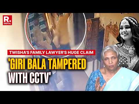 Twisha Sharma Death Case: Family Lawyer Claims Giri Bala Tampered With CCTV