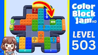 Solution du Niveau 503 de Color Block Jam