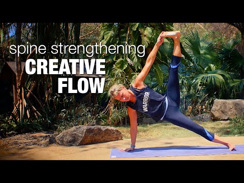 Spine Strengthening Creative Flow Yoga Class - Five Parks Yoga