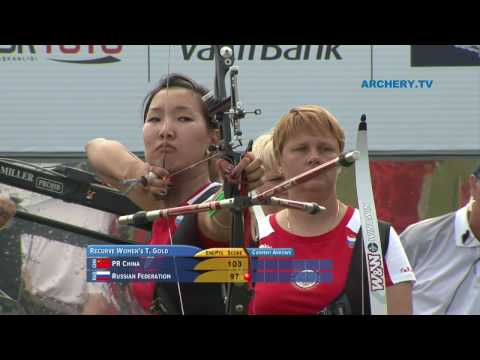 China v Russia – recurve women's team gold | Antalya 2010 Archery World Cup S2