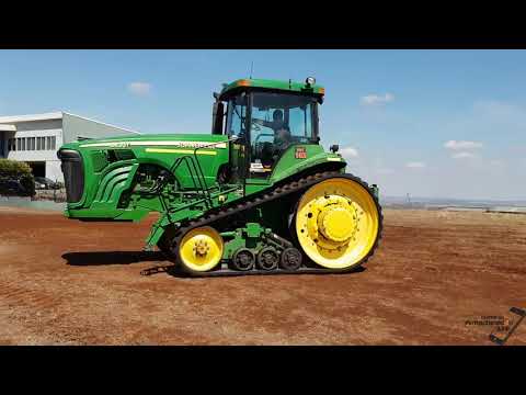 John Deere 8420T Tractor with NEW 18 INCH TRACKS