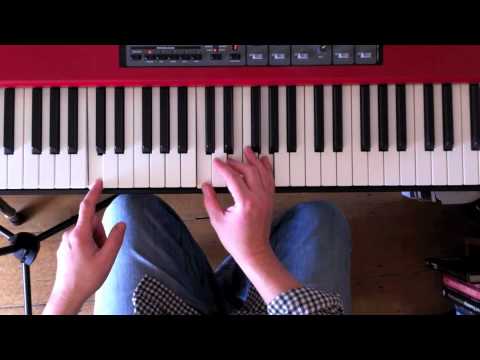 A rhythm exercise for pop piano comps