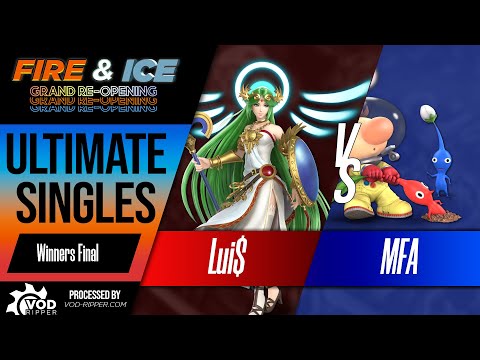 Lui$ (Palutena) vs MFA (Olimar) - Winners Final - Fire & Ice Grand Re-Opening