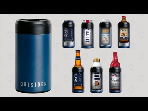 Versatile Koozie with Bottle Opener and Non-Slip Base | Outsider PM