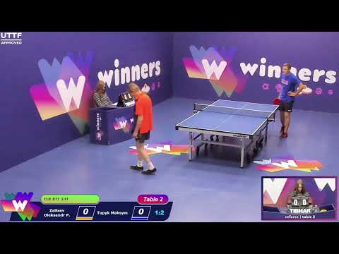 Winners League  19.08.21  Zaitsev Oleksandr P. - Tupyk Maksym 11:30