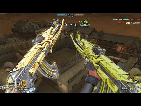 Crossfire NA/UK 2.0 : AK47 Noble Beast - Hero Mode X - Zombie V4