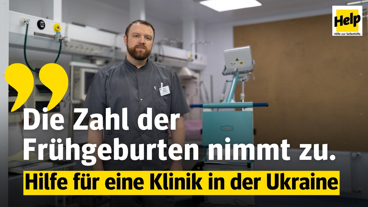Frühchen im Krieg: Wie ein mobiles Röntgengerät Leben in der Ukraine rettet