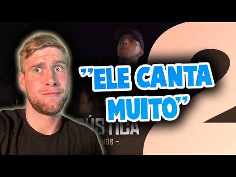 MÚSICO AMERICANO REAGINDO A POESIA ACUSTICA 1-13 #2