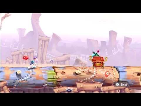 Rayman Legends (1080i HD) Walkthrough Part 105 - Tuned-Up Treasure