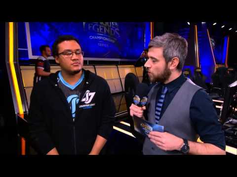Interview with Winner of CLG vs Winterfox   W6D1 S5 NA LCS Spring 2015