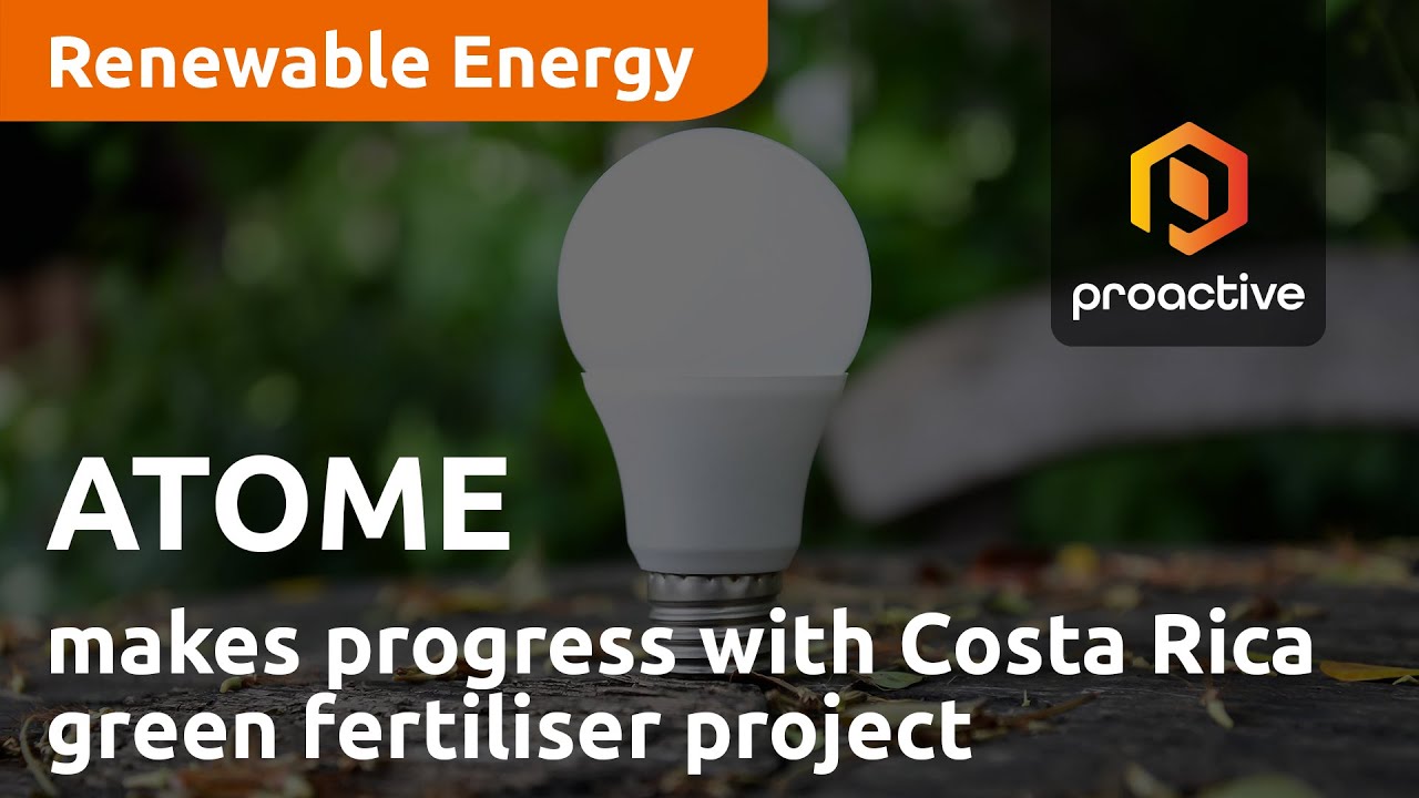 ATOME makes progress with Costa Rica green fertiliser project