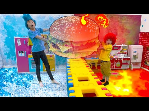 Hot vs Cold Challenge Song | Toys and Colors Wendy Nursery Rhymes & Kids Songs