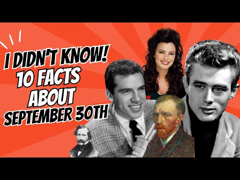 I didn't know these10 Facts about September 30th!