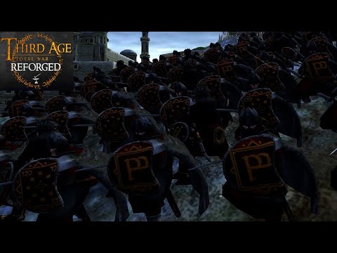 THE GREAT HAVEN OF UMBAR (Siege Battle) - Third Age: Total War (Reforged)