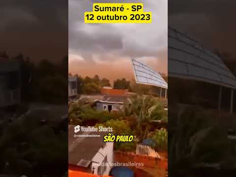 O dia que o vento levou o telhado em Sumaré