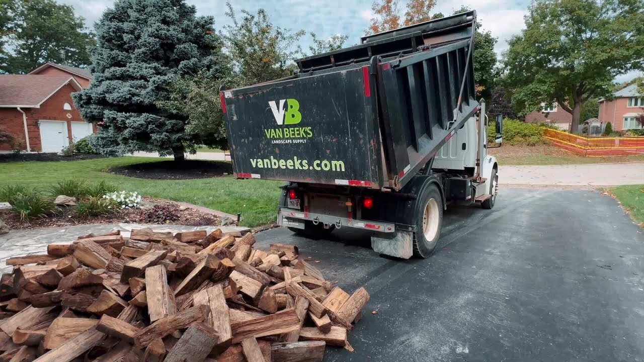 Get Firewood Delivered | Van Beek's Landscape Supply