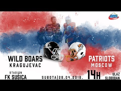 CEFL 2018: Kragujevac Wild Boars 34 - 20 Moscow Patriots