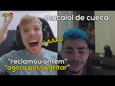 PIJACK PERTURBANDO O VIZINHO, MUCALOL DE CUECA NA LIVE E MINERVA APAVORADO - CLIPS COMICOS#105