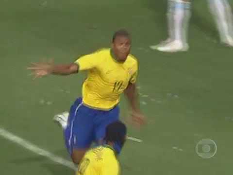 Brasil 3 x 0 Argentina Copa América 2007 Memória Globo