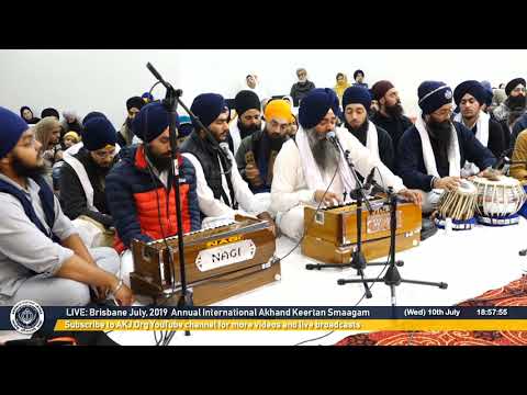 002 Brisbane July 2019 Wednesday Evening - Bhai Satnam Singh Jee Gurdaspur