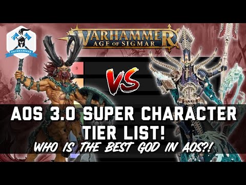 AOS 3 SUPER CHARACTER TIER LIST LIVE - EVERY GOD RANKED FOR NEW EDITION!