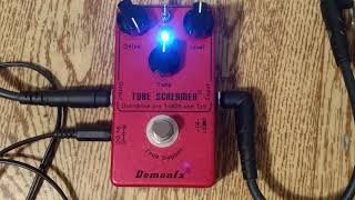 Video thumbnail for Demonfx TUBE SCREAMER II - 4 Tube Screamers in One Pedal by Dorgsan