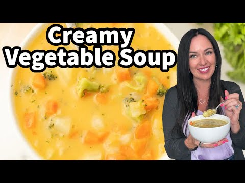 Creamy Vegetable Soup | Easy One-Pot Dinner