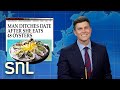 Weekend Update Man Punches Kangaroo Woman Ditched After Ordering 48 Oysters On Date SNL