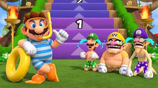 【マリオパーティ9】ステップアップ！マリオ VS ルイージ VS ワリオ VS ワルイージ