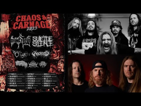 Dying Fetus and Suicide Silence set for 2023 ‘Chaos & Carnage‘ tour - dates unveiled