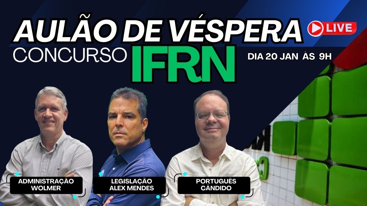 WMENTORIA - AULÃO DE VÉSPERA - IFRN - FUNCERN