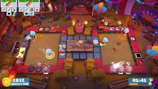 Overcooked2 COC3-3 5604 43orders 4Players
