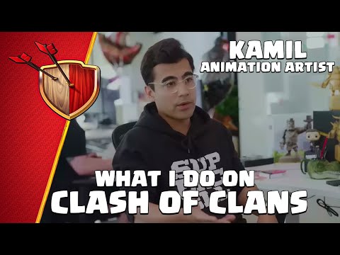 Inside the Clash Team Part 1 - Kamil - Clash of Clans Game Animator