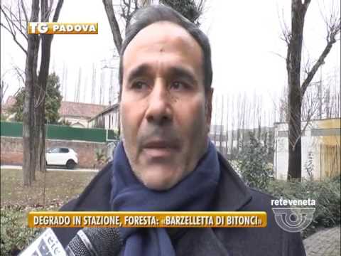 TG PADOVA (13/02/2017) - DEGRADO IN STAZIONE, FORESTA: «LA BARZELLETTA DI BITONCI»