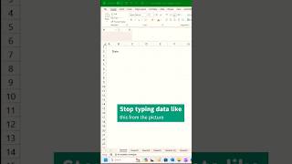 Unlock Data Extraction from Pictures in Excel! #ExcelTutorial #ExtractData #ShaluVermaClasses