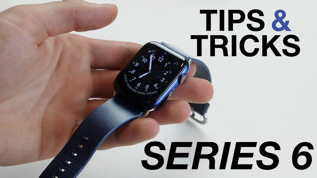 How to use Apple Watch Series 6 + Tips/Tricks!